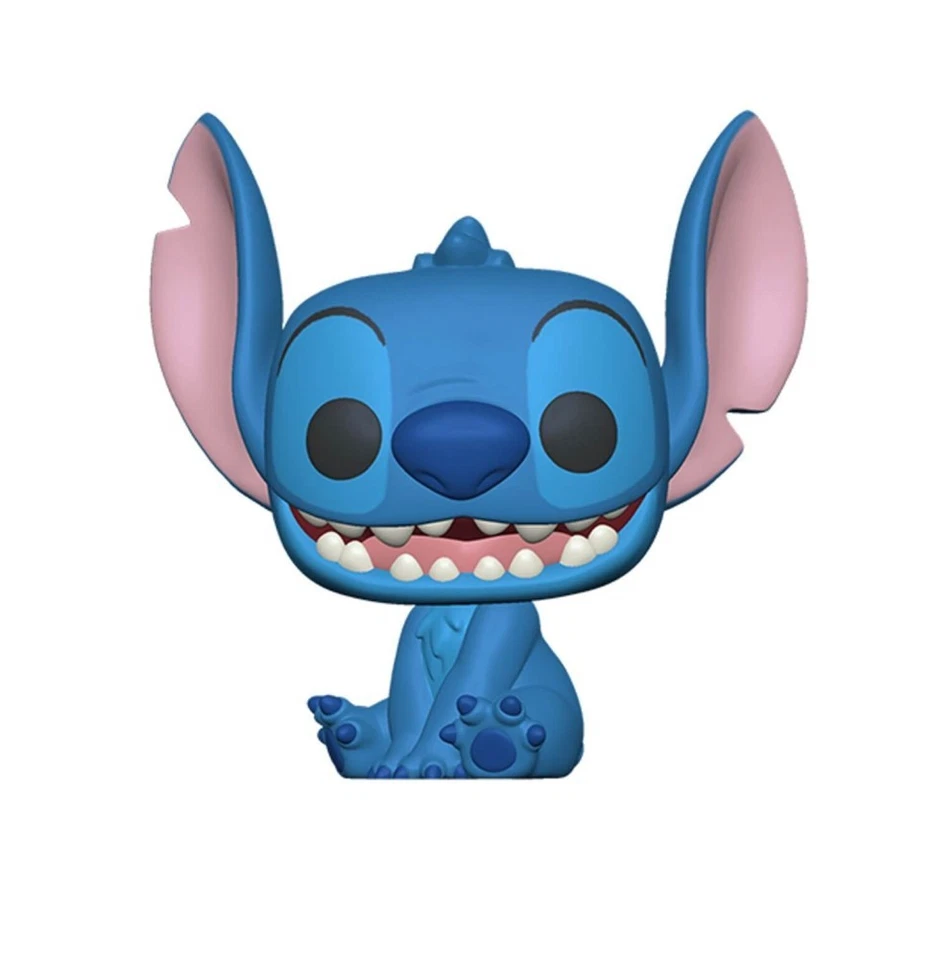 Figurine Disney Lilo & Stitch - Stitch Smile Seated Pop 10cm - Photo 1/1