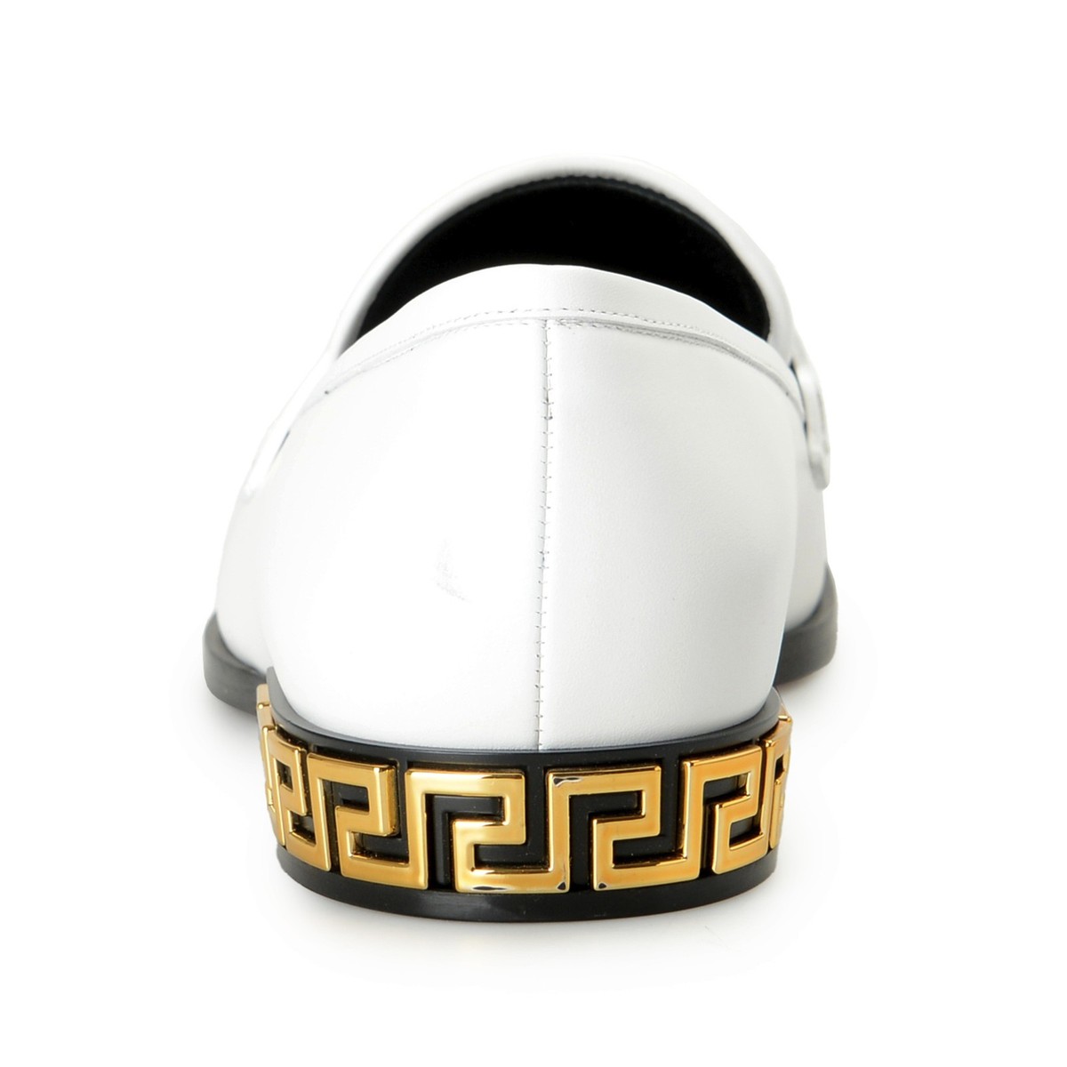 Versace White Patent Leather Medusa Loafers Versace Medusa Patent Leather Loafers | Neiman Marcus main image 2