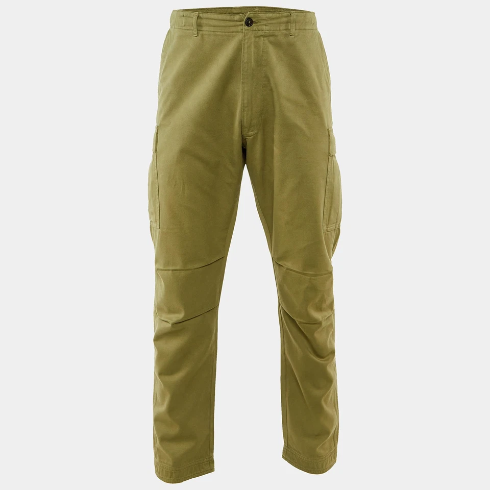 Pantalones cargo Tom Ford verde algodón hebilla ribete XXL