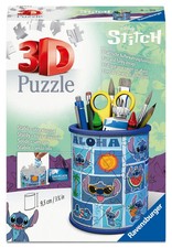 3D Puzzle Stiftehalter Disney Stitch Erlebe Puzzeln in der 3. Dimension Spiel