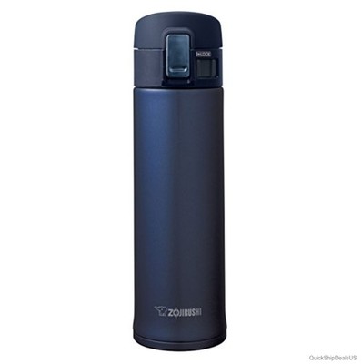 Stainless Steel Vacuum Insulated Mug 16oz Wide Mouth Drinks Hot Cold Smoky Blue
