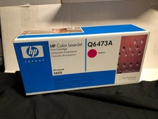 GENUINE HP Laserjet Q6473A Magenta LaserJet Printer Toner SEALED 3600