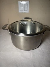 Zwilling & J.A. Henckels 18/10 Stainless Steel 5/6 Qt Stock Pot with Glass Lid