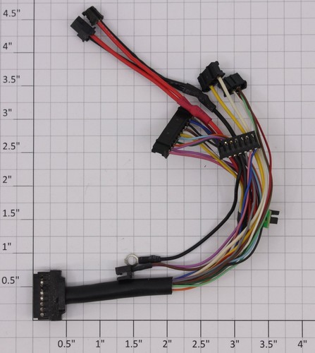Arnés de cableado de 16 pines para locomotora Shay MTH BC-1100035 | Zustand: New