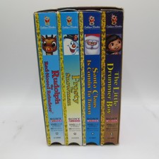1999 Golden Books Holiday Classics Collection Christmas Cartoon VHS Box Set