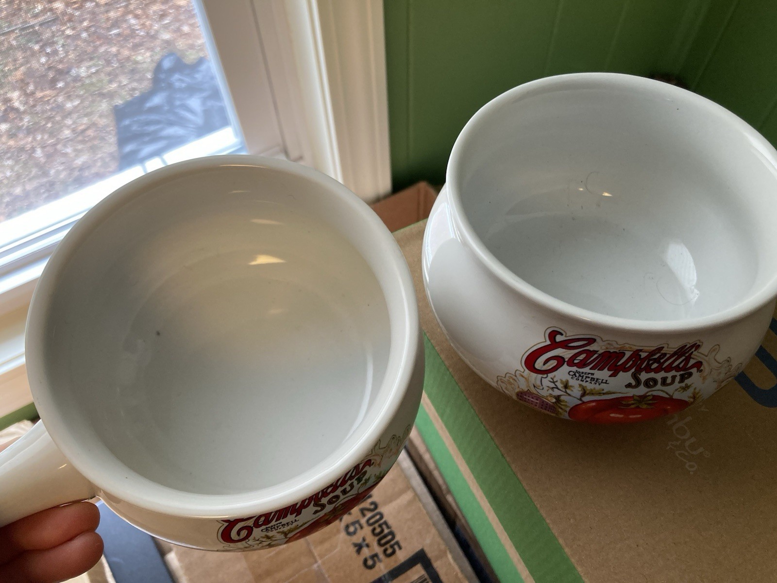 Campbell’s Soup Souvenir Ceramic Bowl/Mug 4.5in Diameter