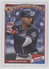 2021 Archives 1991 Topps Bazooka Shining Stars Cristian Pache #91BZ-11 k6j