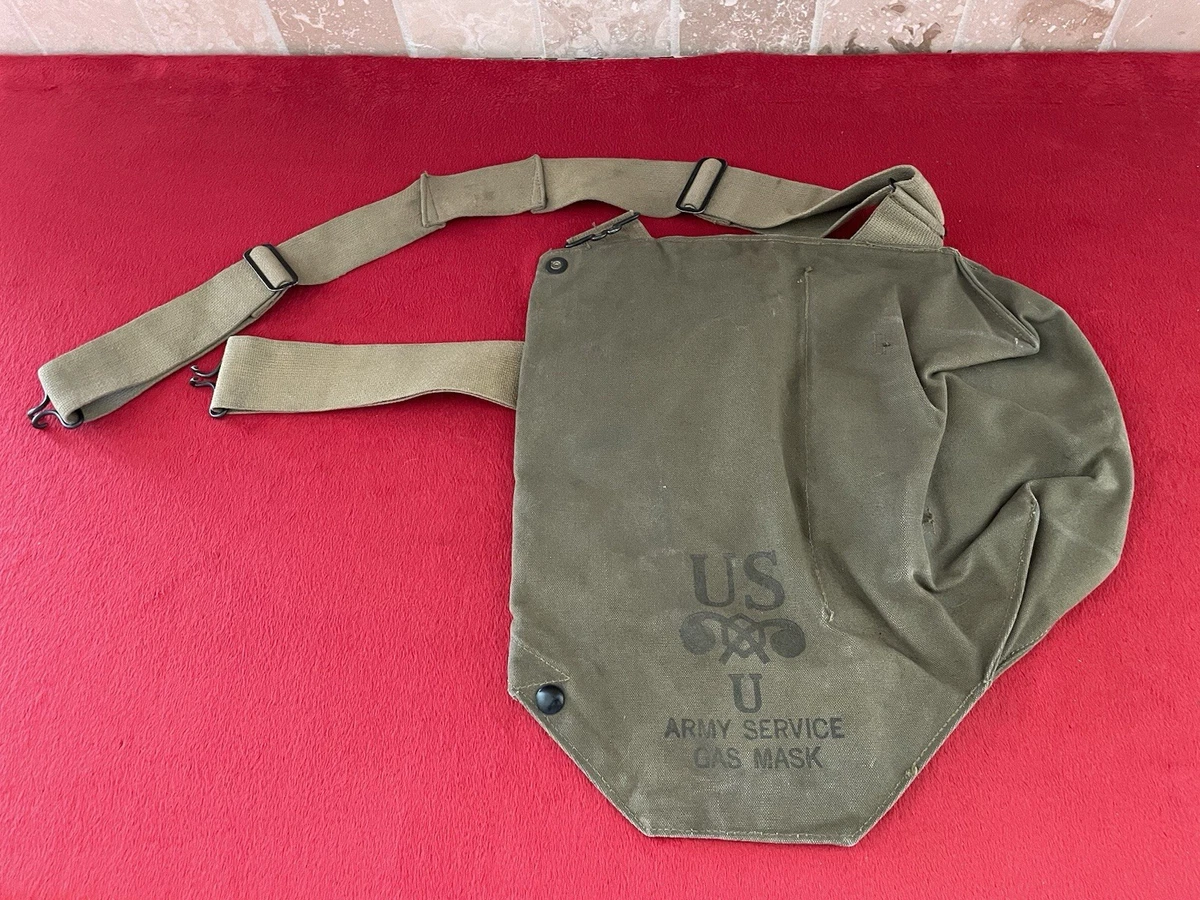 Gas Mask Bag In Original Ww Ii Us Field Gear & Equipment for sale