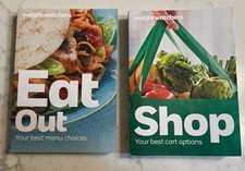 Weight Watchers WW Points Plus Program SHOP  EAT OUT Points Food Value Book Set