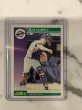 SCORE 1992 Tom Lampkin #338 San Diego Padres Major League Baseball Base Set Card