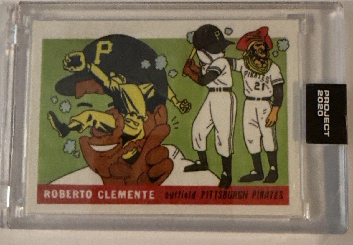 2020 Topps Project 2020 - 1955 Topps Roberto Clemente #197 Ermsy /4280