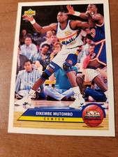 1992-93 Upper Deck - Dikembe Mutombo #255
