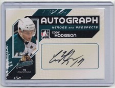 ⭐Cody Hodgson - 2010-11 - ITG - Heroes & Prospects - Auto - Autograph - A-CHO⭐
