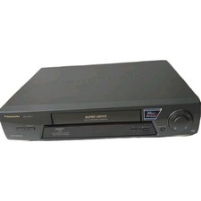 Panasonic NV-FJ611 VCR Video Cassette Player Tested & Working ✅️ (No Remote)