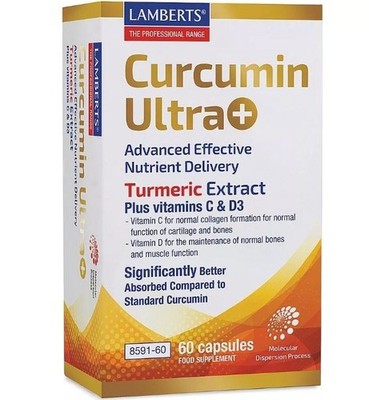 Lamberts Curcumin Ultra+ - 60 Tabletten