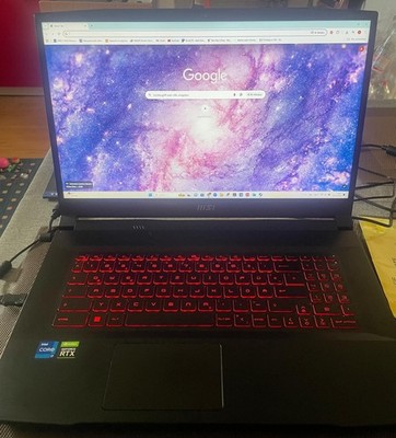 MSI Katana 17, rtx 3070, 32 gb, 1TB Festplatte, intel I7-11800H