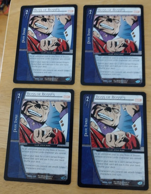 MARVEL VS TCG MMK-120 Boss of Bones Uncommon X4