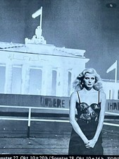 Iconic Signed Original Vintgage poster by Helmut Newton / Berlin