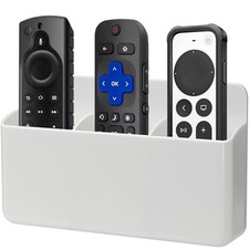 3 Slot Remote Control Holder Wall TV Remote Holder Self Adhesive Marker