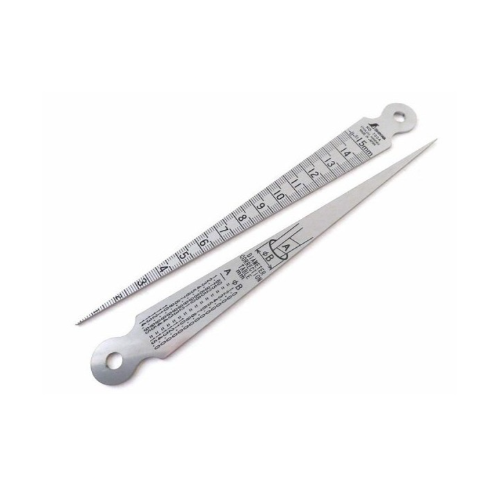 Shinwa Stainless Steel Taper Gauge No.700A 1~15mm 62600 Made in Japan