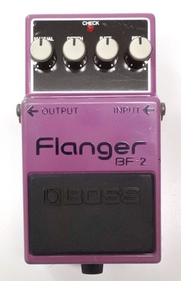 BOSS BF-2 Flanger Guitar Effects Pedal 1992 #474 DHL Express or EMS