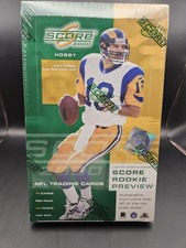 2000 Score Football Factory Sealed Hobby Box