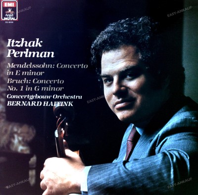 Itzhak Perlman - Mendelssohn. Bruch - Concerto No. 1 In E u. G Minor US LP '