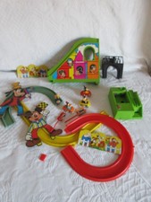 JOUET CIRCUIT FUN CASTLE MICKEY MOUSE ROLLER COASTER VINTAGE ANNÉES 70