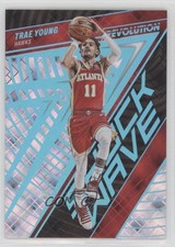 2022-23 Panini Revolution Shock Wave Cosmic 73/99 Trae Young #10 16ac