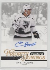 2024 Upper Deck Fall Expo Parkhurst Priority Signings 48/75 Akil Thomas Auto 2d8