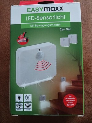 Easy Maxx Led-Sensorlicht Neu 2er SET
