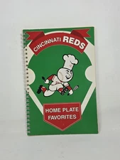 Rare Pete Rose Cincinnati Reds Home Plate Favorites Cookbook with Recipes  1988 