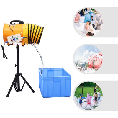 Electric Bubble Machine Foam Maker W/ Stand Pool Toy Bubble Toys 2295.45ft³/min