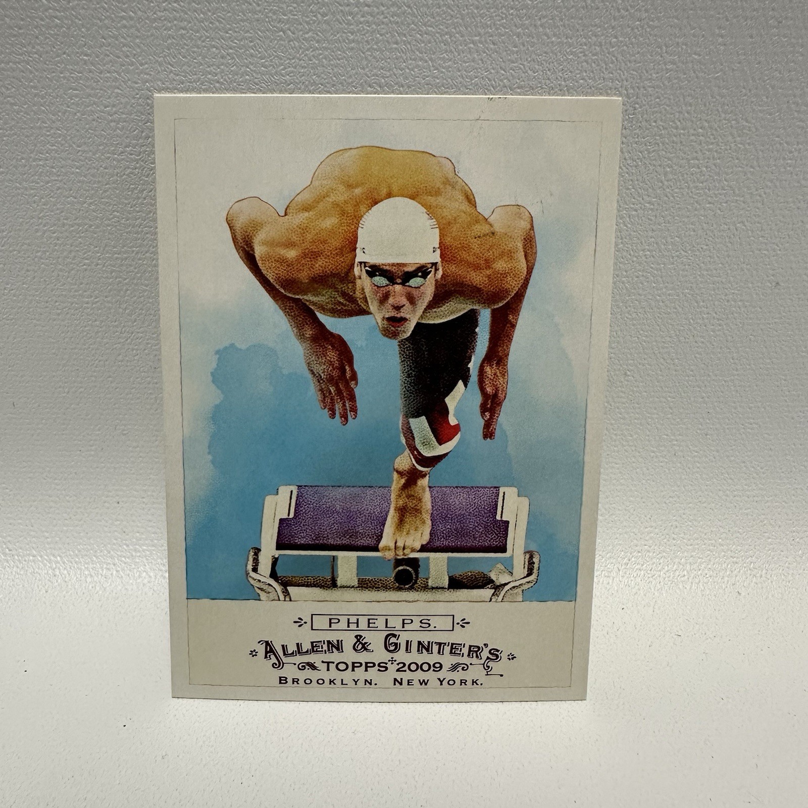 2009 Topps Allen & Ginter Michael Phelps #276 USA Swimming NM