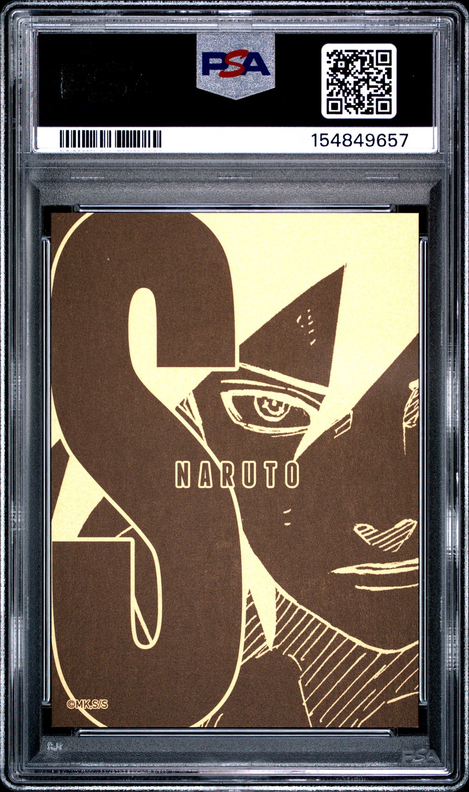 2025 JUMP SHOP NARUTO GOLDEN CARD COLLECTION VOL.1 SASUKE UCHIHA PSA 10 view 2