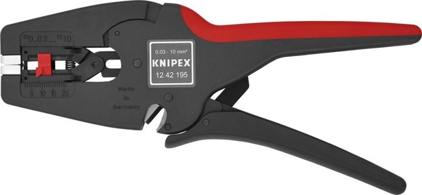 Knipex-Werk Abisolierzange 12 42 195 Sb Abisolierzangen Abisolierzange-image