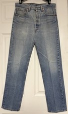 Vintage 1994 Levi's 501 XX Made In USA Jeans W32 L30 Measure 31x30 Red Tab Faded