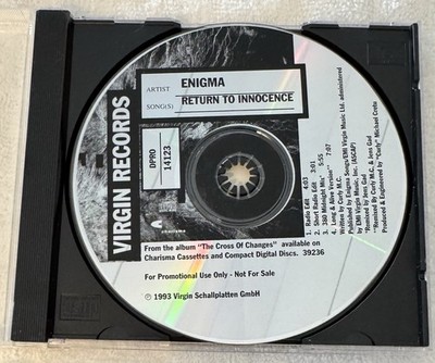 Enigma, Return To Innocence, Single, Promo, CD, 1993