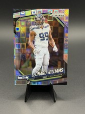 2025 Panini Prizm Premium Box Set LEONARD WILLIAMS #183 PANDORA PRIZM 148/400