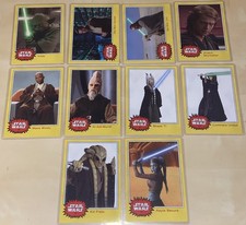 Lot Of 10 2015 NYCC Topps Star Wars Jumbo 5x7 cards exclusive ltd to 250 #21-30
