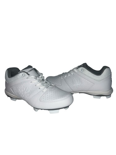 RIP-IT Ringor Diamond Softball Cleat Cleats Molded Girls White/White -Size 6 - Picture 2 of 6