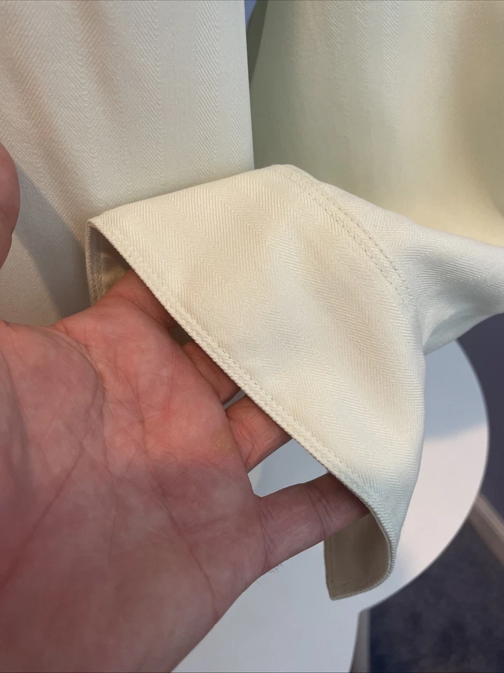 Camisa TOMMY BAHAMA Manga Larga Botón Talla XL LIMPIEZA EN SECO 100% Seda Foto 4 de 4