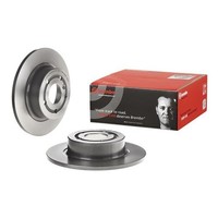 2X Brembo Bremsscheiben 304Mm Voll Hinten Passend FÜR Land Rover Discovery Range
