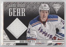 2012-13 Panini Rookie Anthology Titanium Game Worn Gear Derek Stepan #GG-DK n1u