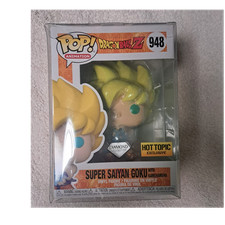 Funko Pop! Dragon Ball Z Super Saiyan Goku Diamond Hot Topic Exclusive 948