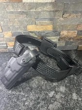 Bianchi Accumold Elite Duty Belt 34-40 w/ Safariland 6280 Holster & Pouch Set