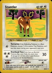 Stantler 38/64 Neo Revelation Uncommon Pokemon Card