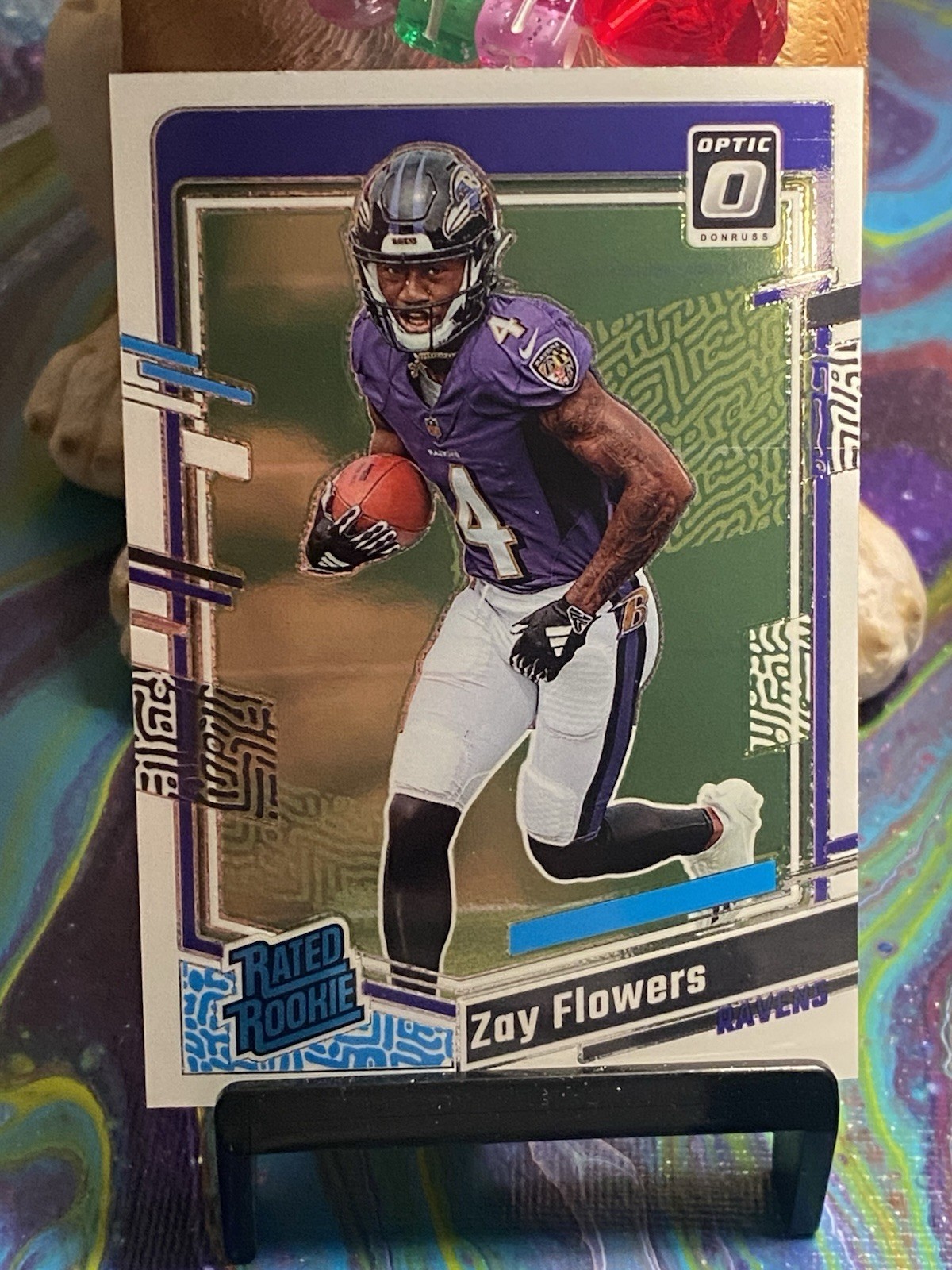 2023 Panini Donruss Optic - Rated Rookie Zay Flowers #210 - Rookie Card (RC)