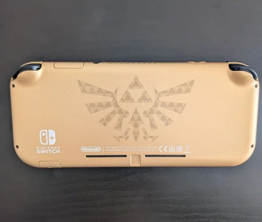 Nintendo Switch Lite Hyrule Edition HDH-001 Console with Box USED