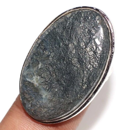 Marcasite 925 Silver Plated Ring US 8 Office Wear Jewelry Most Beautiful GW